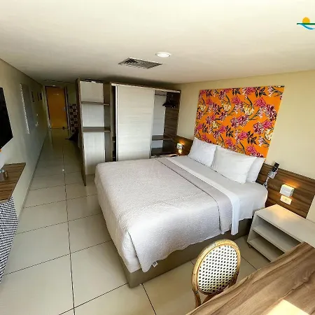 Imperial Flat Com Roupa De Cama, Camareira, Vista Para O Mar. Joao Pessoa Exterior photo
