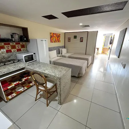 Imperial Flat Com Roupa De Cama, Camareira, Vista Para O Mar. Joao Pessoa Exterior photo